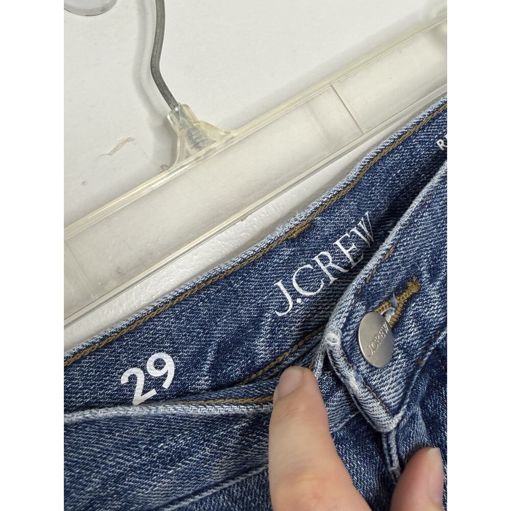 J.Crew Women’s 84 Low Rise Wide Leg Medium Wash Jeans Size 29 - Picture 3 of 7